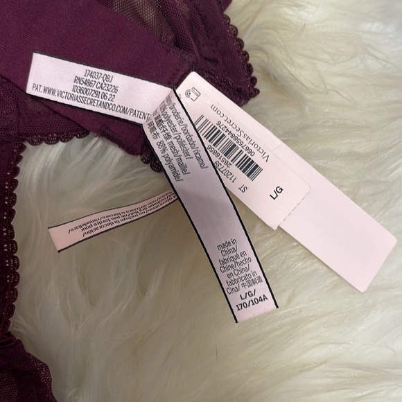 L Vs Victoria’s Secret VERY SEXY
Wicked Floral Embroidery Balconette Teddy- Kir - Picture 5 of 8